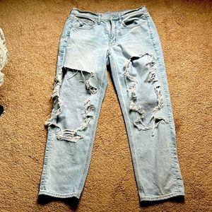 American eagle 90s straight 6 short jeans